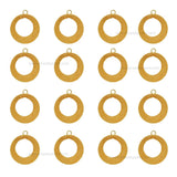 1 Loop Metal Round Shape Ball | Size : 35mm | Qty : 20pcs | MA350