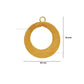 1 Loop Metal Round Shape Ball | Size : 35mm | Qty : 20pcs | MA350