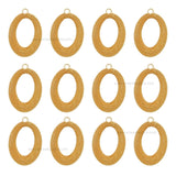 1 Loop Metal Oval Shape | Size : 39mm | Qty : 20pcs | MA352
