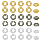 Golden Metal Oval Shape | Size : 12mm,14mm | Qty : 10pcs | MA353