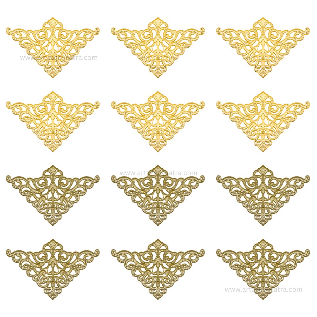 Metal Art Base | Size : 51mm , 76mm | Qty : 100g ( F-13-2 ) | MA444