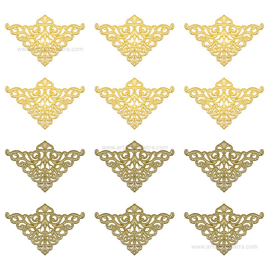 Metal Art Base | Size : 51mm , 76mm | Qty : 100g ( F-13-2 ) | MA444