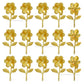 Flower Metal Art | Size : 85mm | Qty : 2pcs | MA362