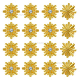 Stone Flower Metal Art | Size : 43mm | Qty : 10pcs | MA364