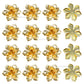 Flower Metal Art | Size : 45mm | Qty : 6pcs | MA365