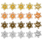 Stone Flower Metal Art | Size : 27mm | Qty : 20pcs | MA368