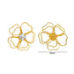 Stone Flower Metal Art | Size : 23mm | Qty : 20pcs | MA371