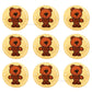 Shiny Finish Rakhi Connectors | Size : 28mm | Qty : 20pcs | MA378