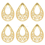 Drop Shape Metal Art Base | Size : 71mm | Qty : 100g | MA39