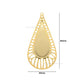 Drop Shape Metal Art Base | Size : 80mm | Qty : 100g | MA41