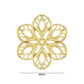 Flower Metal Art Base | Size : 60mm | Qty : 100g | MA43