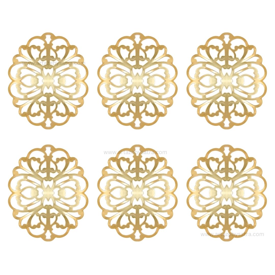 Metal Art Base | Size : 75mm | Qty : 100g | MA53