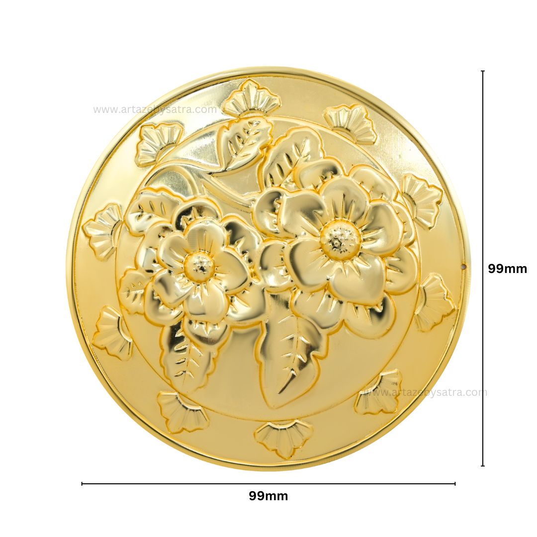 Round Metal Art Base | Size : 99mm | 5 Pcs | MA56