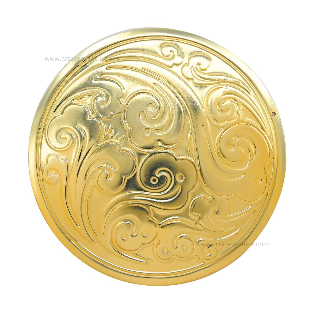 Designer Metal Art Base | Size : 100mm | Qty : 5pcs | MA57