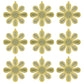 Flower Metal Art Base | Size : 65mm | Qty : 100g | MA60