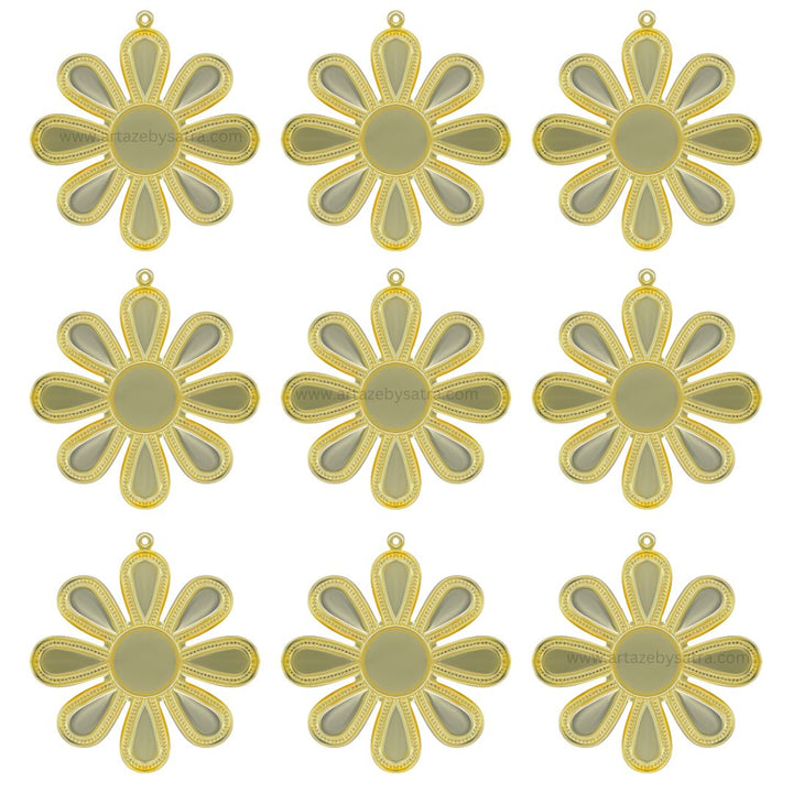 Flower Metal Art Base | Size : 65mm | 100g