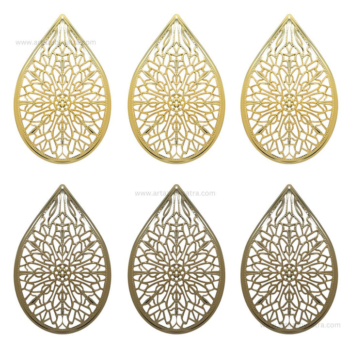 Drop Metal Art Base | Size : 81mm | 100g | MA62
