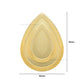 Drop Metal Art Base | Size : 74mm | Qty : 100g | MA63