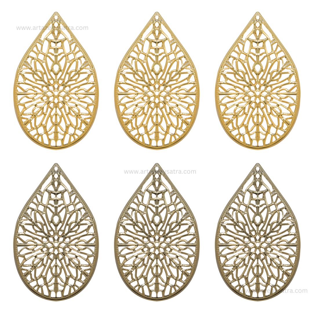 Drop Metal Art Base | Size : 50mm | Qty : 100g | MA64