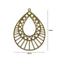 Drop Metal Art Base | Size : 74mm | Qty : 100g | MA65