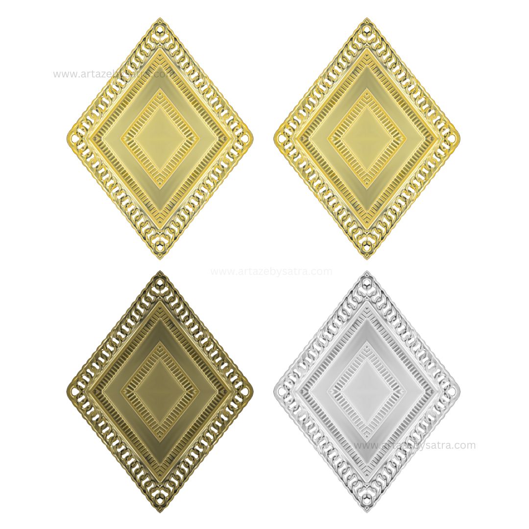 Metal Art Base | Size : 77MM | Qty : 100g ( F-17-35 ) | MA445