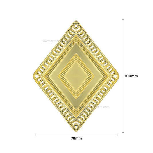 Metal Art Base | Size : 77MM | Qty : 100g ( F-17-35 ) | MA445