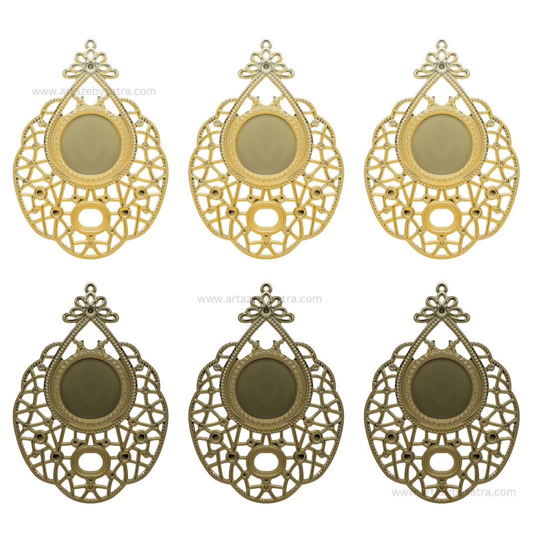 Metal Art Base | Size : 75mm | Qty : 100g | MA69
