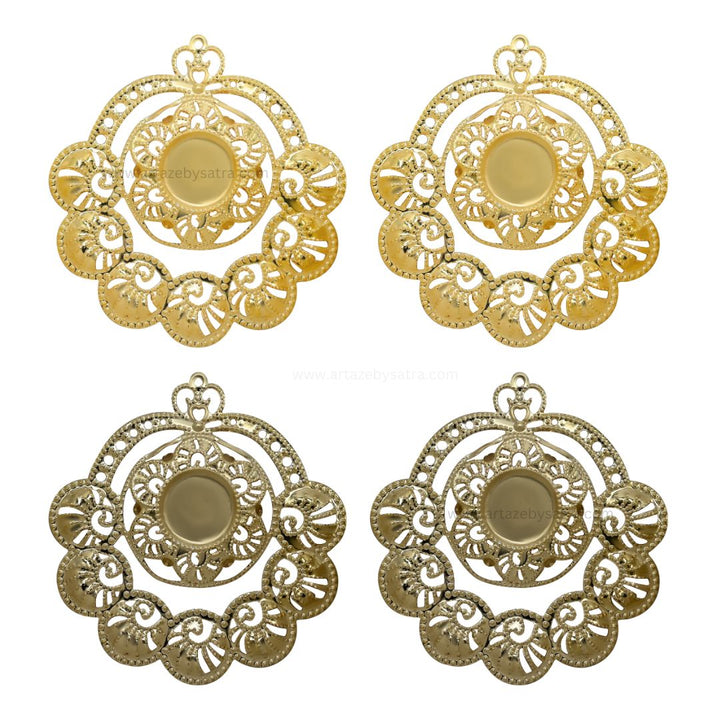 Metal Art Base | Size : 74mm | 100g