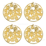 Round Metal Art Base | Size : 59mm | Qty : 100g | MA72
