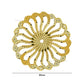 Round Metal Art Base | Size : 85mm | Qty : 100g | F-28-13 | MA81