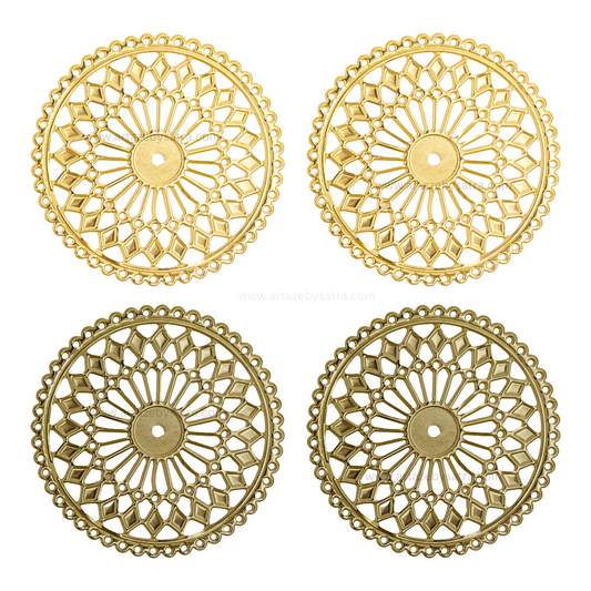 Round Metal Art Base | Qty : 100g | F-13-5 | MA88