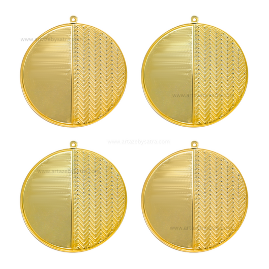 Round 1 Naka Metal Art Base | Size : 52mm | Qty : 100g | MA94