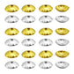 Designer Metal  Beads Cap | Size : W-8mm H-2mm | Qty : 500g | MC21