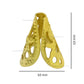 Designer Metal  Beads Cap | Size : H-13mm W-10mm| Qty : 500g | MC26