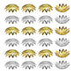 Designer Metal Beads Cap | Size : W-17mm H-7mm | Qty : 500g | MC29