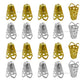 Designer Metal Beads Cap | Size :W- 10mm H-16mm | Qty : 500g | MC32