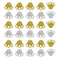 Designer Metal Beads Cap | Size : W-15mm H-9mm | Qty : 500g | MC35
