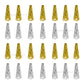 Designer Metal Beads Cap | Size : H-22mm W-9mm | Qty : 500g | MC43