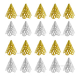 Designer Metal Beads Cap | Size : H-20mm W-17mm | Qty : 500g | MC59
