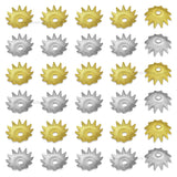 Designer Metal Beads Cap | Size : W-6mm H-2mm | Qty : 500g | MC64