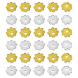 Designer Metal Beads Cap | Size :W-6mm H- 2mm | Qty : 500g | MC65