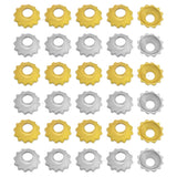 Designer Metal Beads Cap | Size : W4mm H 1mm | Qty : 500g | MC66