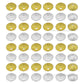 Designer Metal Beads Cap | Size :W-6mm H- 2mm | Qty : 500g | MC69