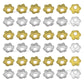 Designer Metal Beads Cap | Size :W-4mm H- 1mm | Qty : 500g | MC72