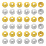 Designer Metal Beads Cap | Size : W-4mm H-1mm | Qty : 500g | MC74