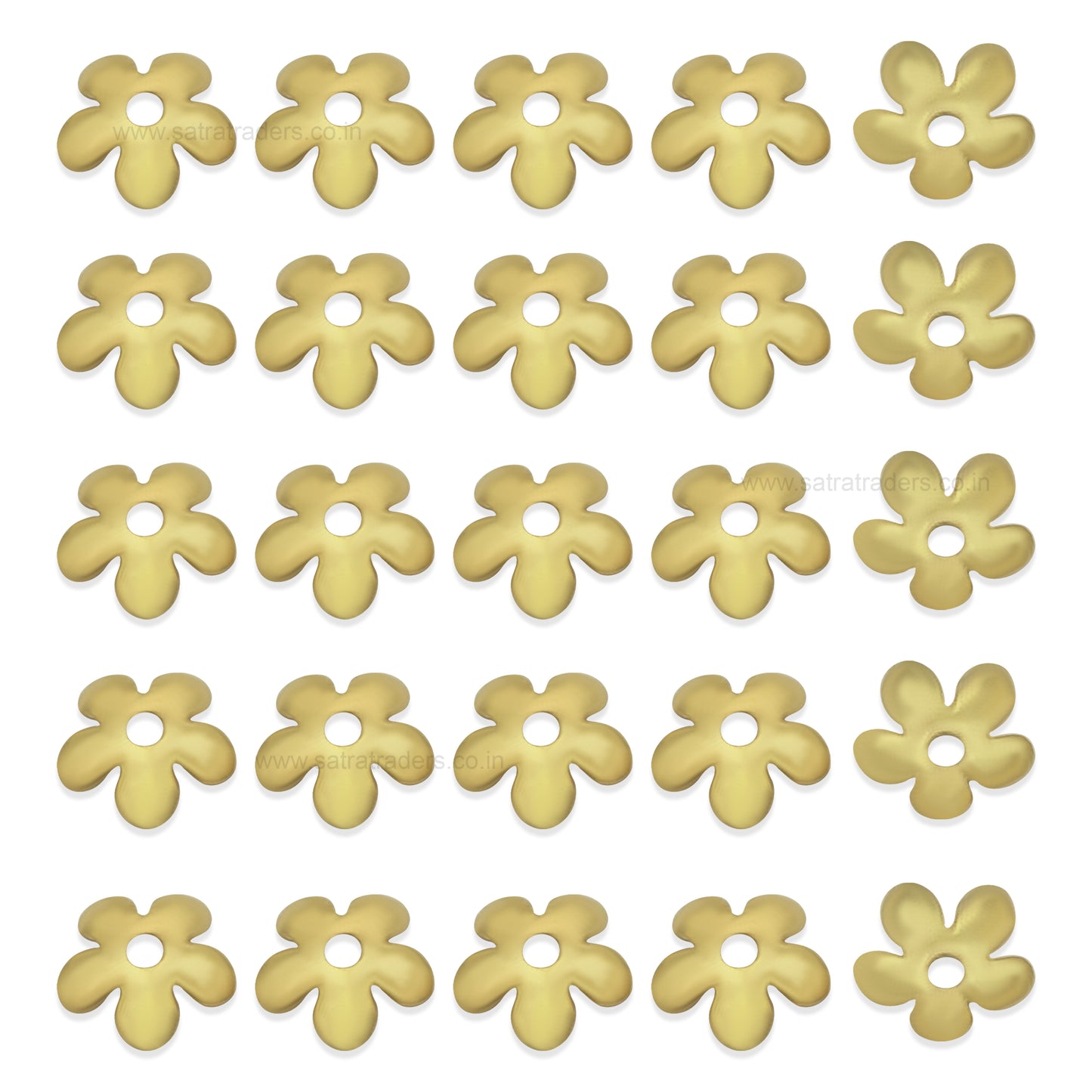 Designer Metal Beads Cap | Size :W-9mm H-2mm | 500g | MC80