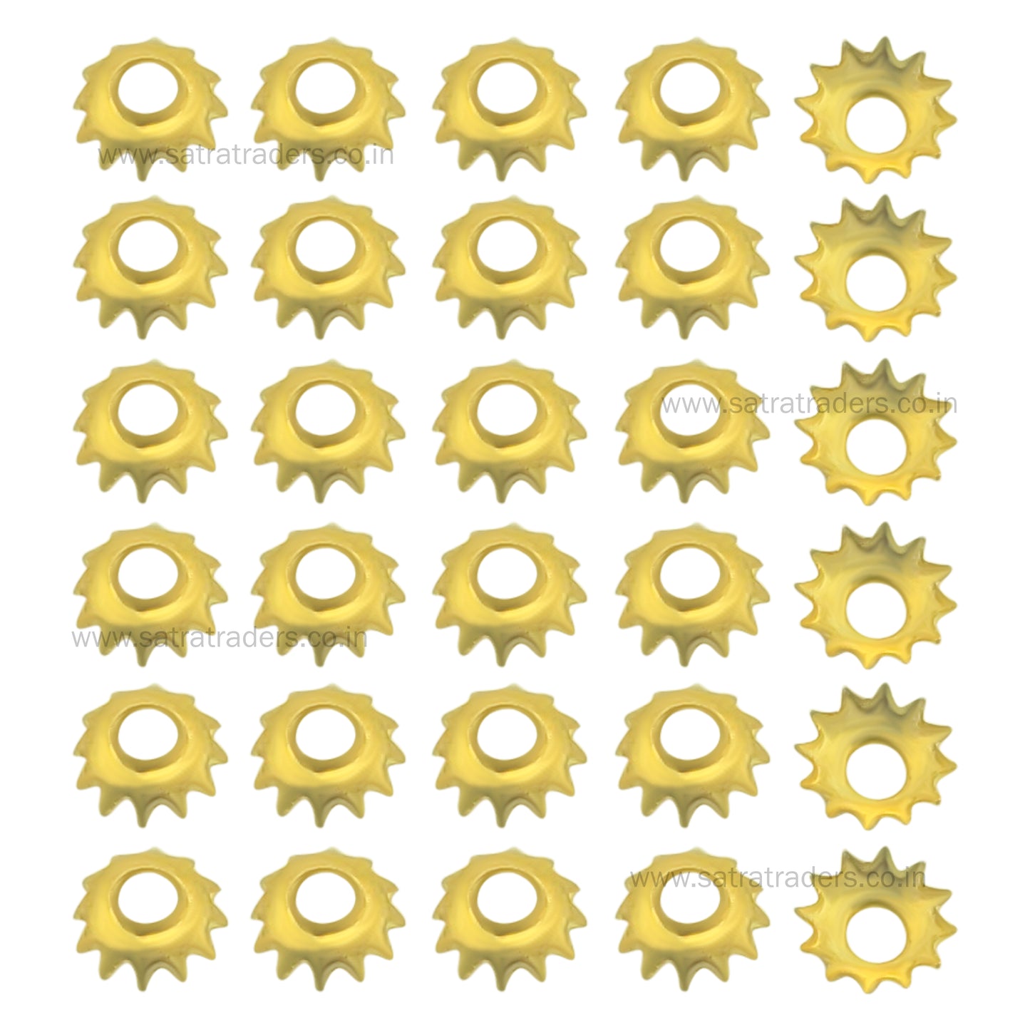 Designer Metal Beads Cap | Size :W-3mm H-1mm | 500g | MC81