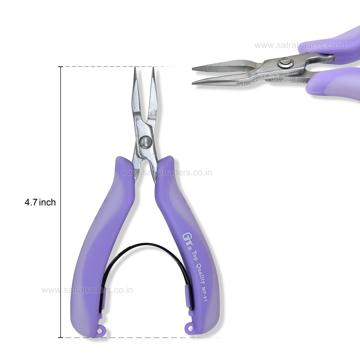 Needle Nose Jewelry Pliers  | Qty : 1 | Size : 4.7-Inch | MP-91