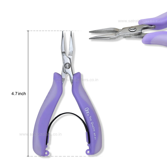 Needle Nose Jewelry Pliers  | Qty : 1 | Size : 4.7-Inch | MP-91