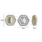 Hexagon Meenakari Kundan Beads | Size : 21mm | Qty : 6pcs | MK06